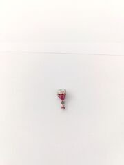 PEMBE KALPLİ BALON CHARM