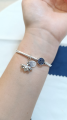 GÜMÜŞ ATEŞ BÖCEĞİ CHARM (KARANLIKTA PARLIYOR)