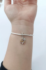 LİLA TAŞLI HAYAT AĞACI CHARM