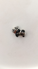 GÜMÜŞ SARILAN PANDA CHARM