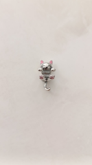 GÜMÜŞ SARILAN KEDİ CHARM