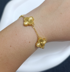 VAN CLEEF BİLEKLİK GOLD RENK