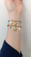 DENİZ YILDIZLI CHARM BİLEKLİK