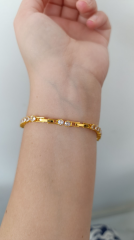 GOLD RENK SU YOLU BİLEKLİK