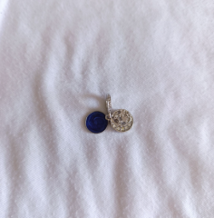 LACİVERTLİ YILDIZ SALLANTILI CHARM