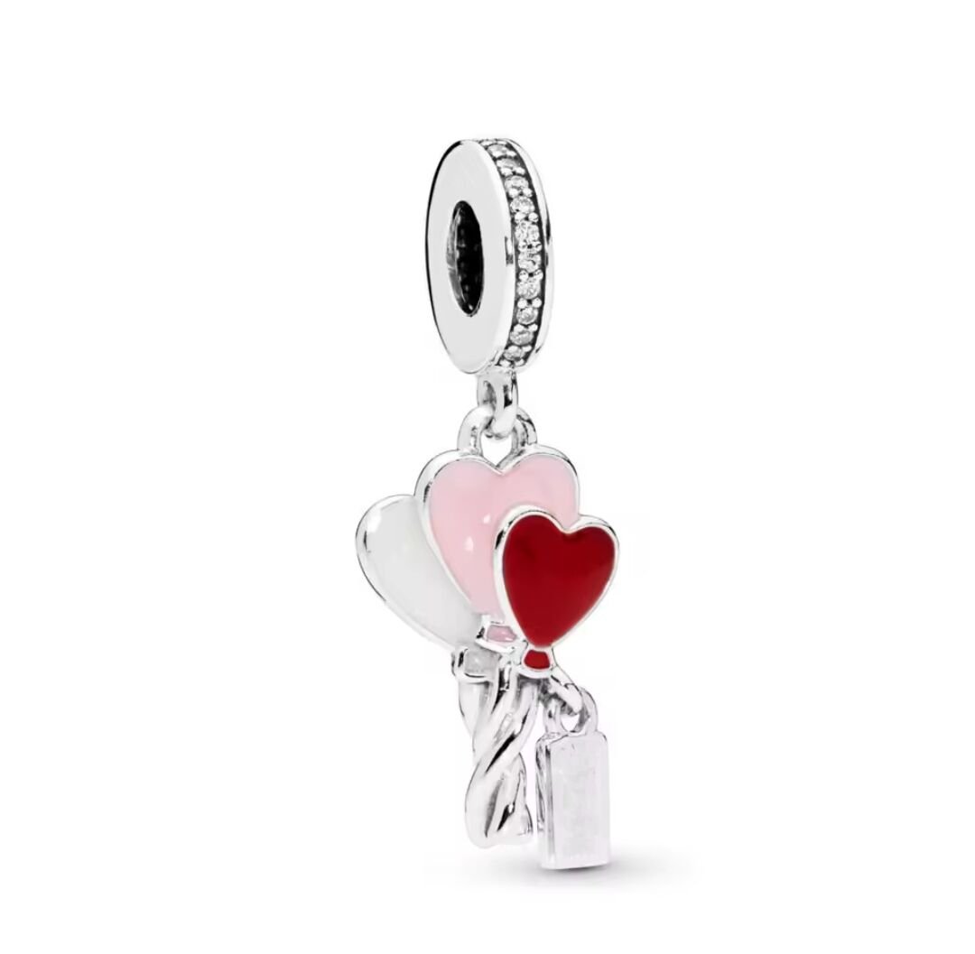 PEMBE KALPLİ BALON CHARM