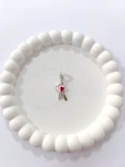 PEMBE KALPLİ BALON CHARM