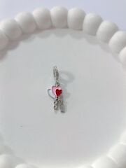 PEMBE KALPLİ BALON CHARM