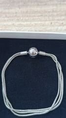 ÇELİK ZİNCİRLİ PANDORA BİLEKLİK