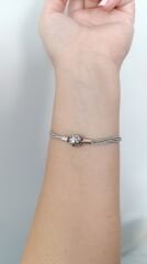 ÇELİK ZİNCİRLİ PANDORA BİLEKLİK