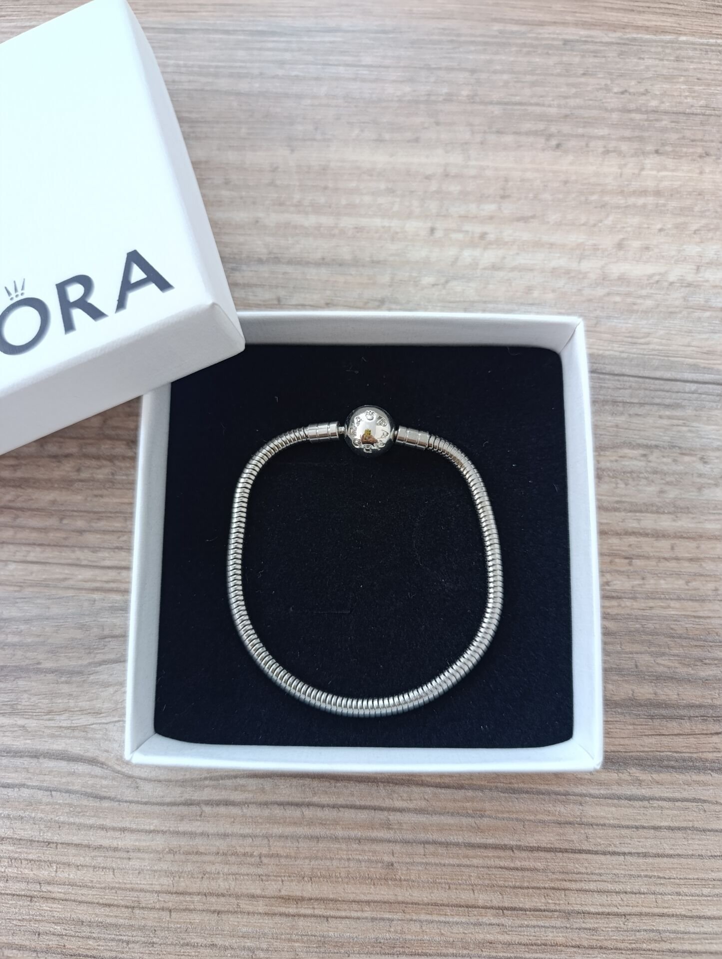 YUVARLAK KLİPS ÇELİK PANDORA BİLEKLİK