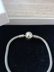 YUVARLAK KLİPS ÇELİK PANDORA BİLEKLİK