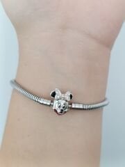MİCKEY ÇELİK PANDORA BİLEKLİK