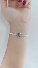 GÜMÜŞ SARILAN KÖPEK CHARM